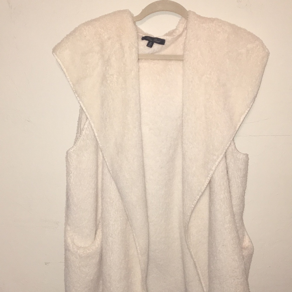 Super Cozy Fleece Hooded Vest